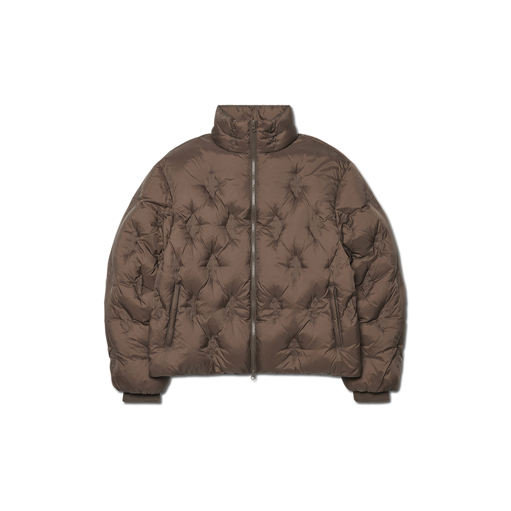 NMWF52DW09DPB NOMANUAL L.S Short Down Jacket Deep Brown