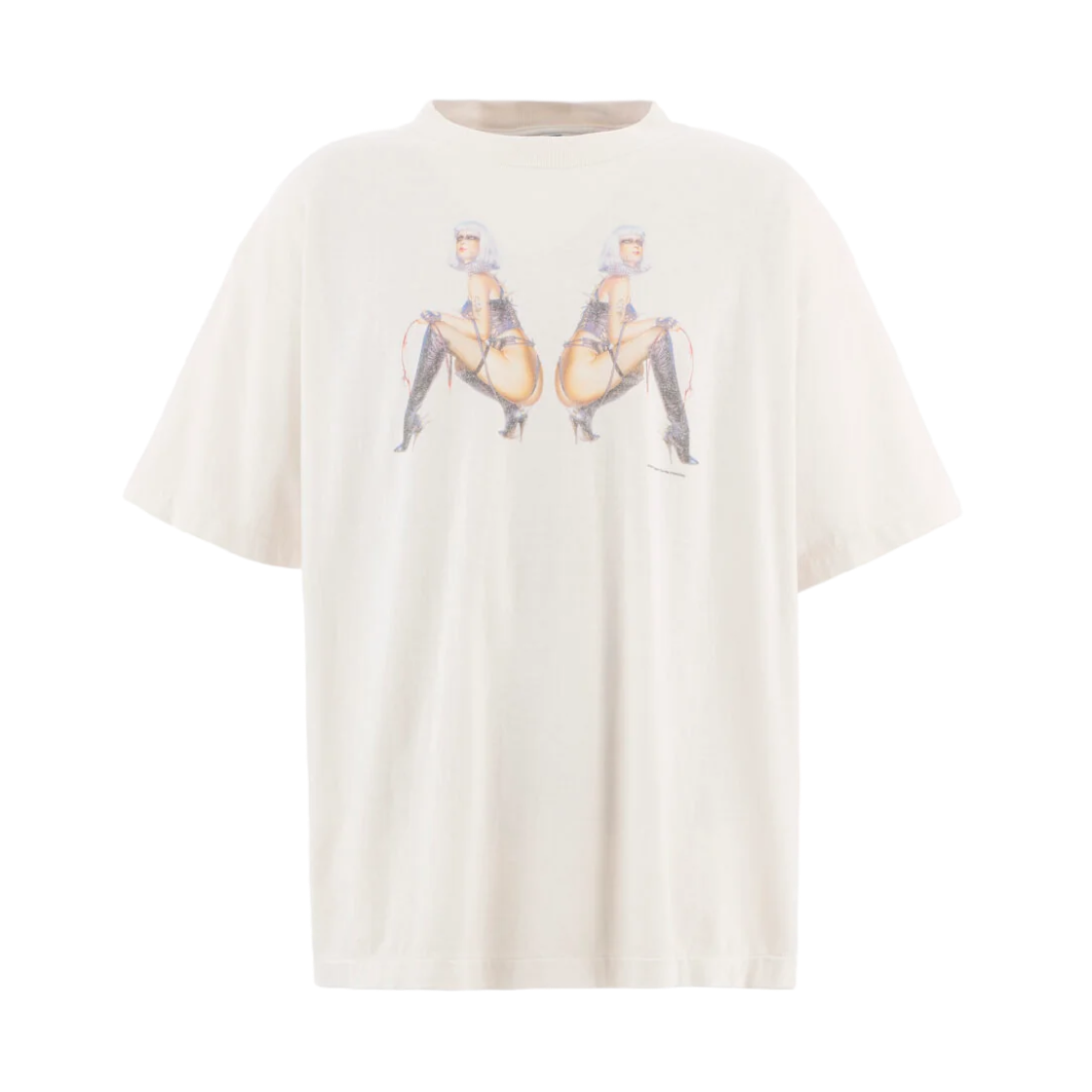 HR1-0000-C78 Saint Mxxxxxx x Hajime Sorayama Ladies S/S T-Shirt White - 25AW