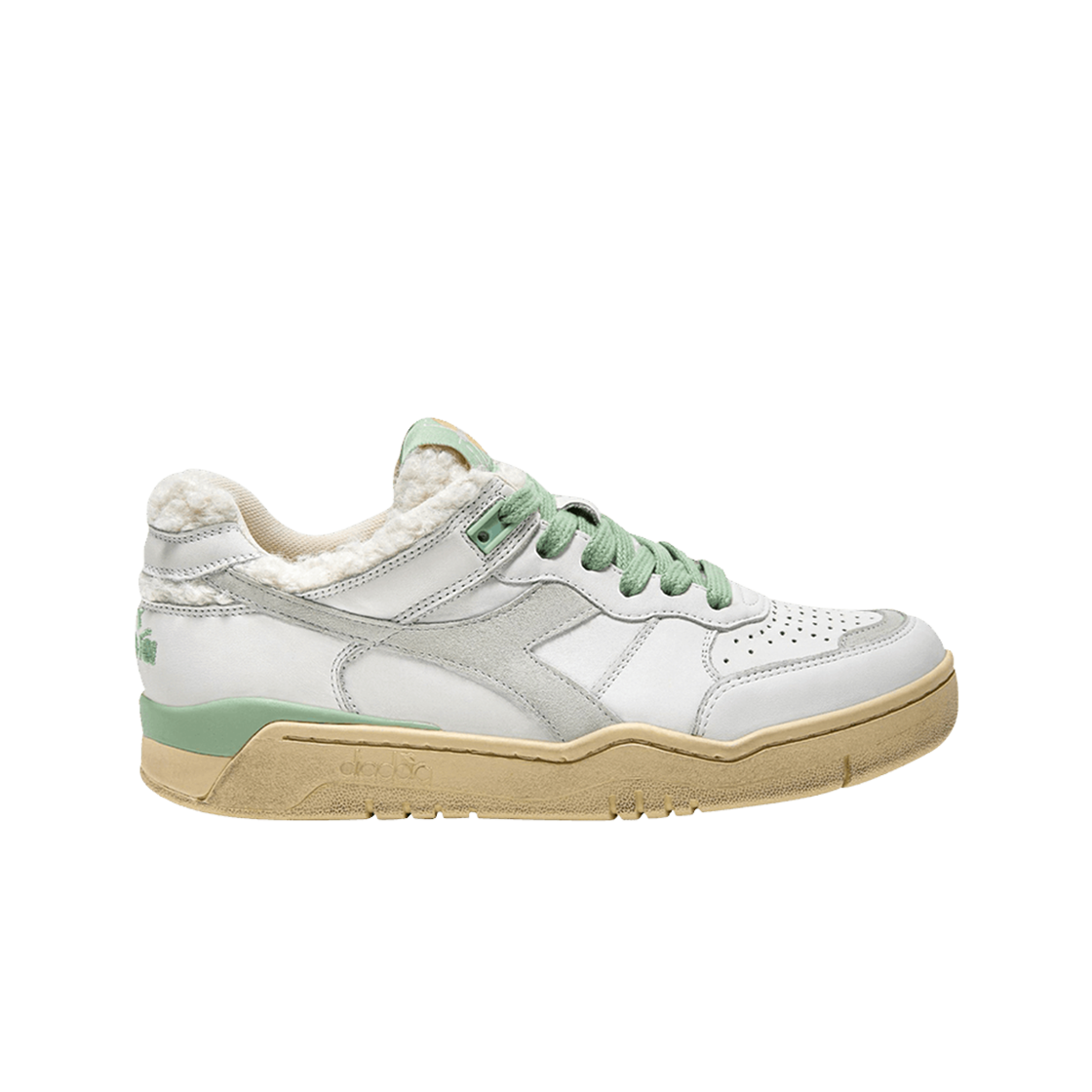 (W) 디아도라 B.560 셰리 그린 카메오((W) Diadora B.560 Cherie Green Cameo)