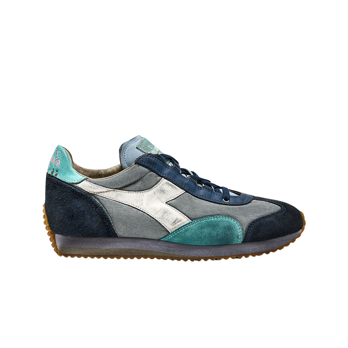 디아도라 이큅 H 더티 스톤 워시 에보 라이트 스카이 블루(Diadora Equipe H Dirty Stone Wash Evo Light Sky Blue)