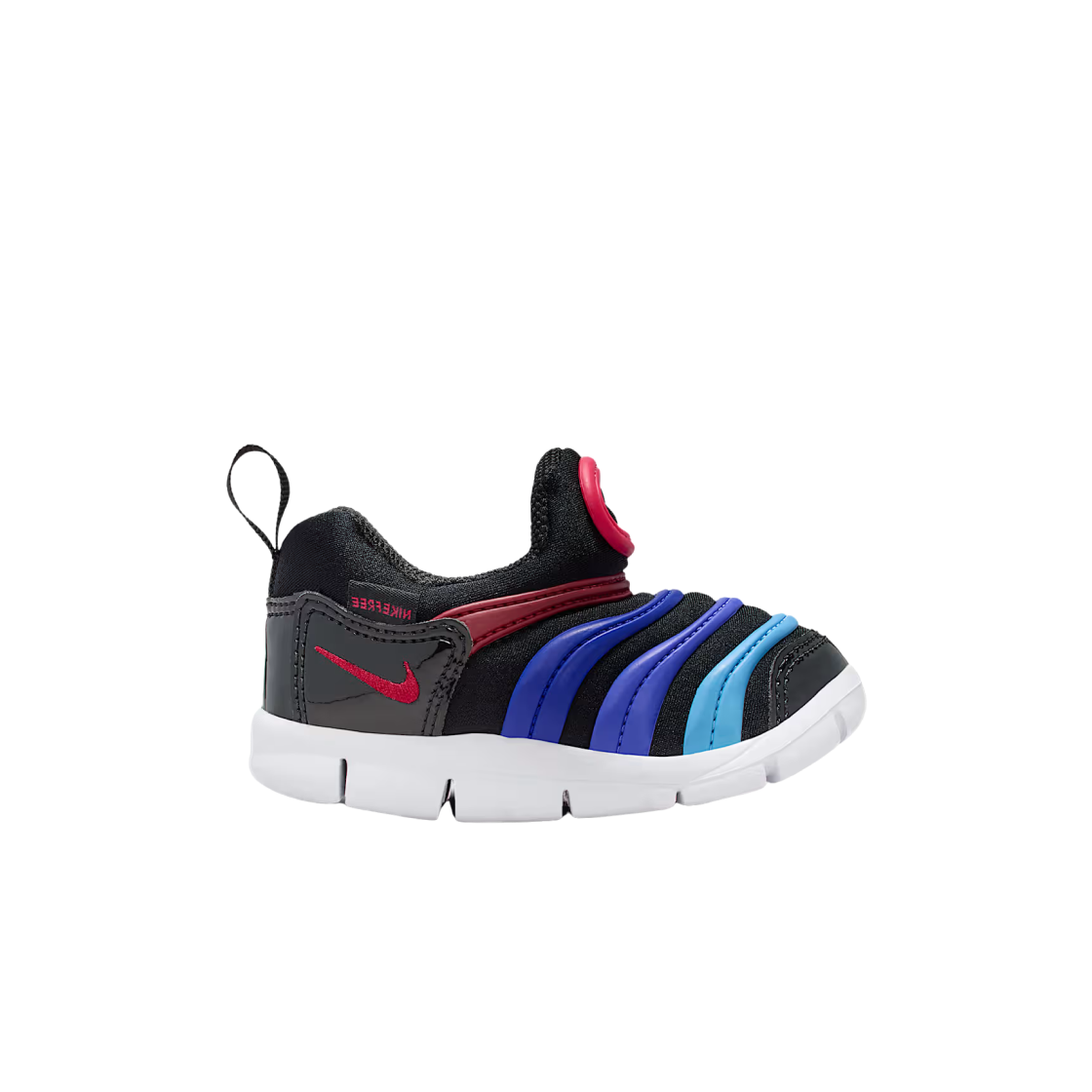 343938-031 (TD) Nike Dynamo Free Black University Blue