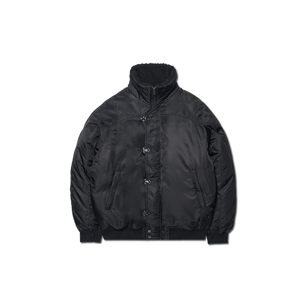 NMWF52JP01BLK NOMANUAL K.L Bomber Jacket Black