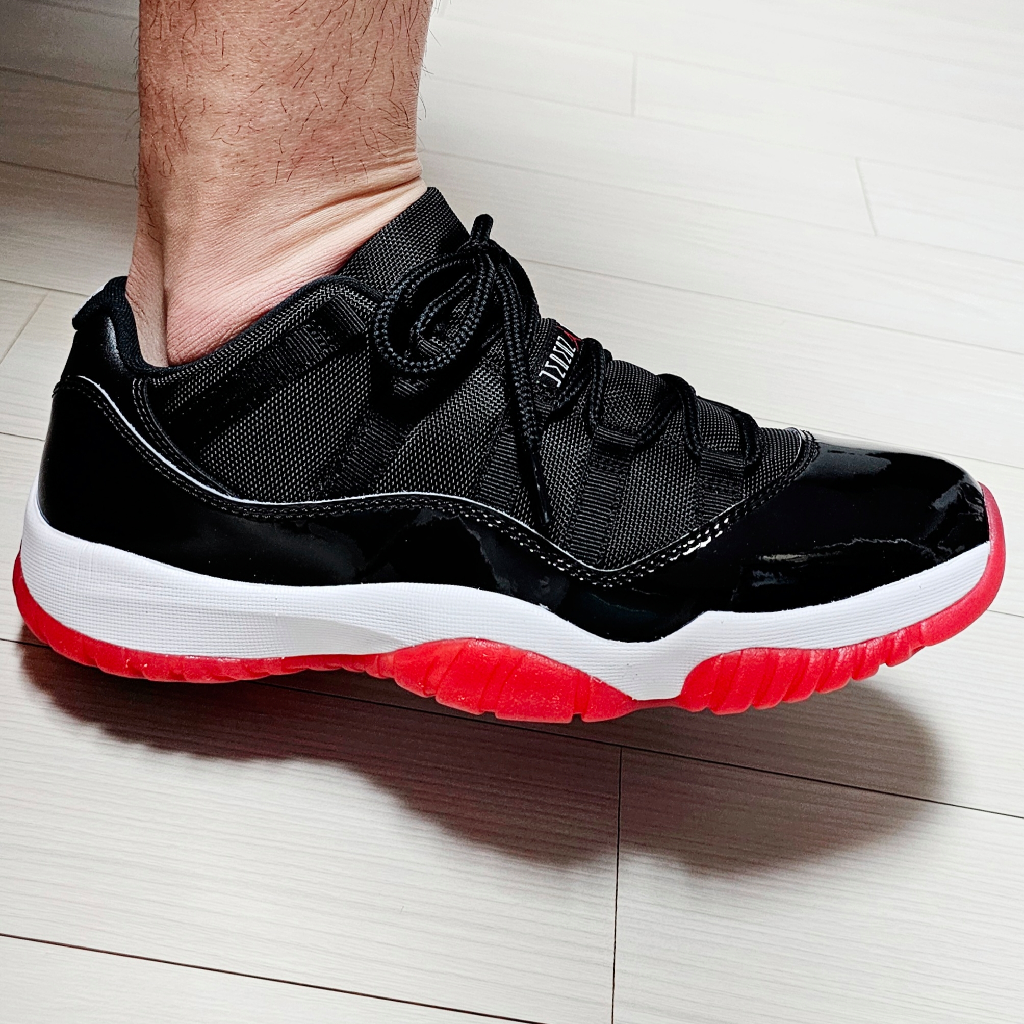 Jordan 11 Retro Low Bred 2025 착용 스타일