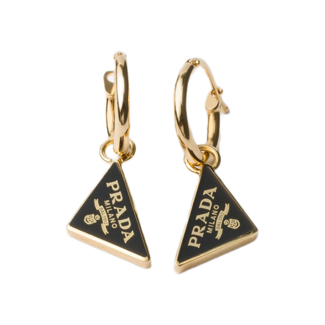 Prada Symbole Prada Earrings 2021 Prada Symbole Drop Earrings Pink
