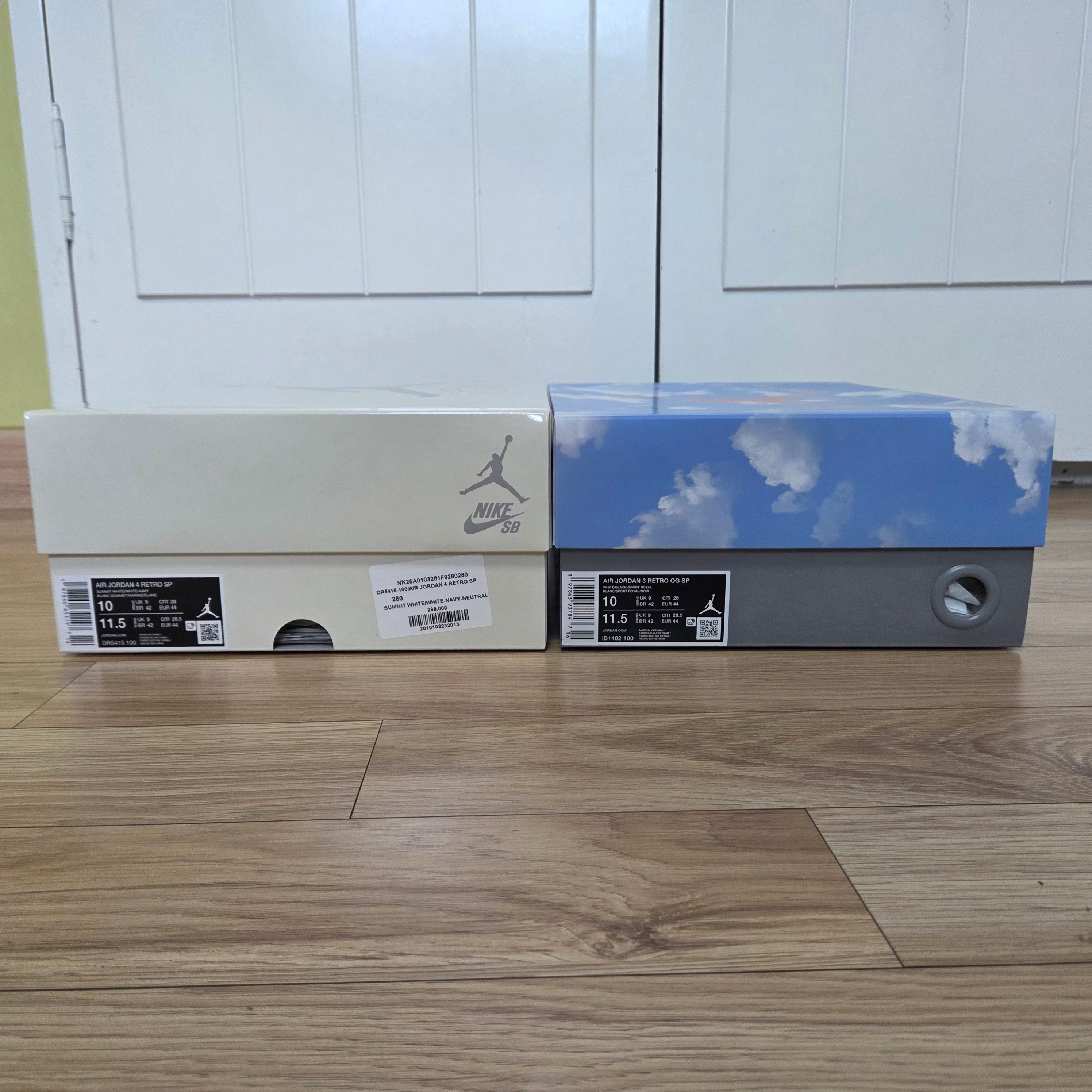 Jordan 3 Retro Seoul 2.0, Jordan 4 x Nike SB Retro SP Navy 착용 스타일 - 5