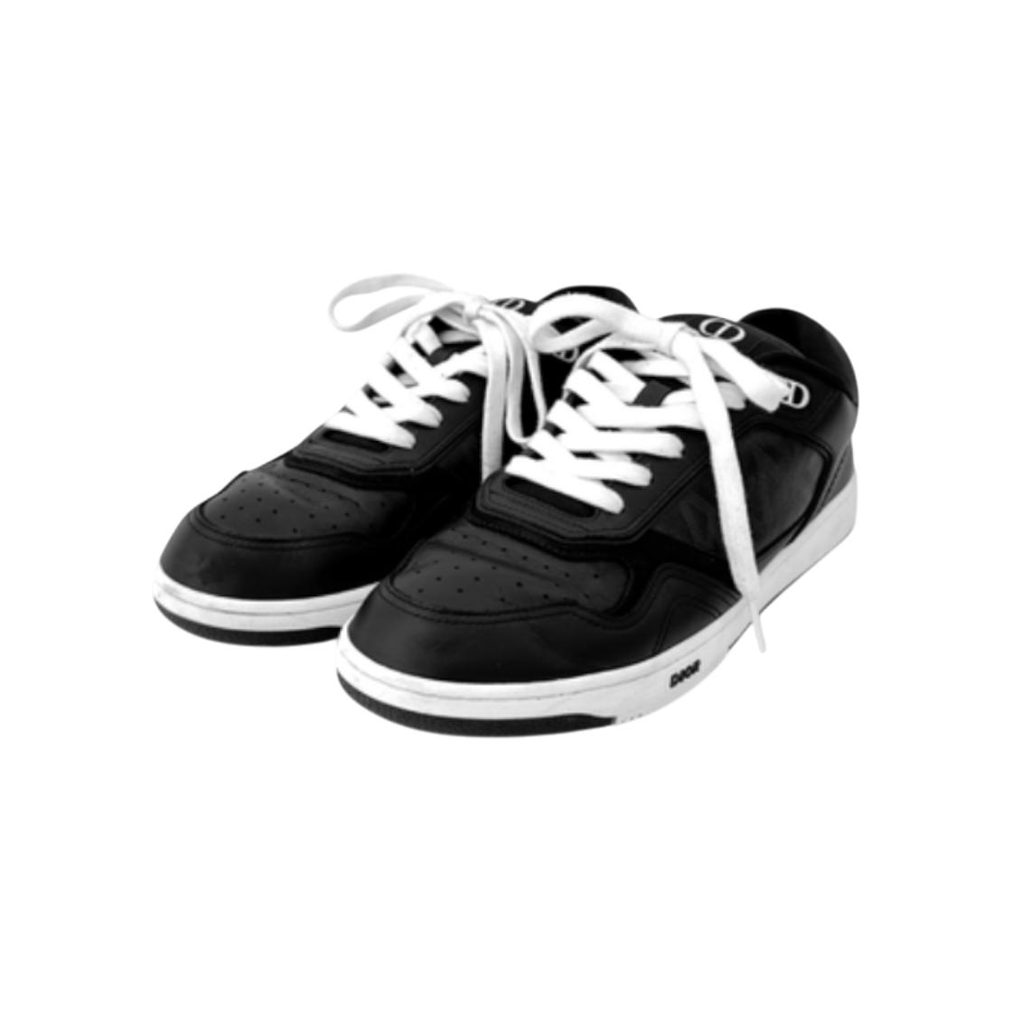 디올 남성 B27 다이아몬드 로우탑 스니커즈 블랙(Dior Men's B27 Diamond Low-Top Sneakers Black)