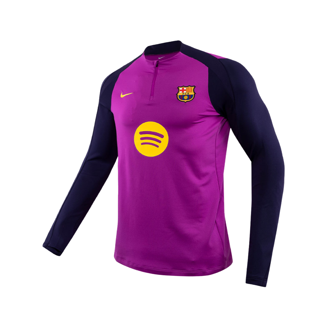 나이키 FC 바르셀로나 스트라이크 드릴 탑 퍼플 (논 마킹 버전)(Nike FC Barcelona Strike Drill Top Puple (Non Marking Ver.))