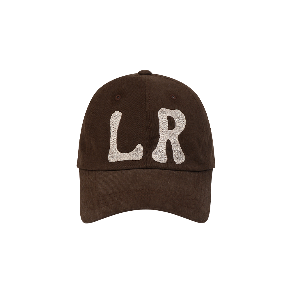 lr25ss19 Leterie Vintage Logo Cap Brown
