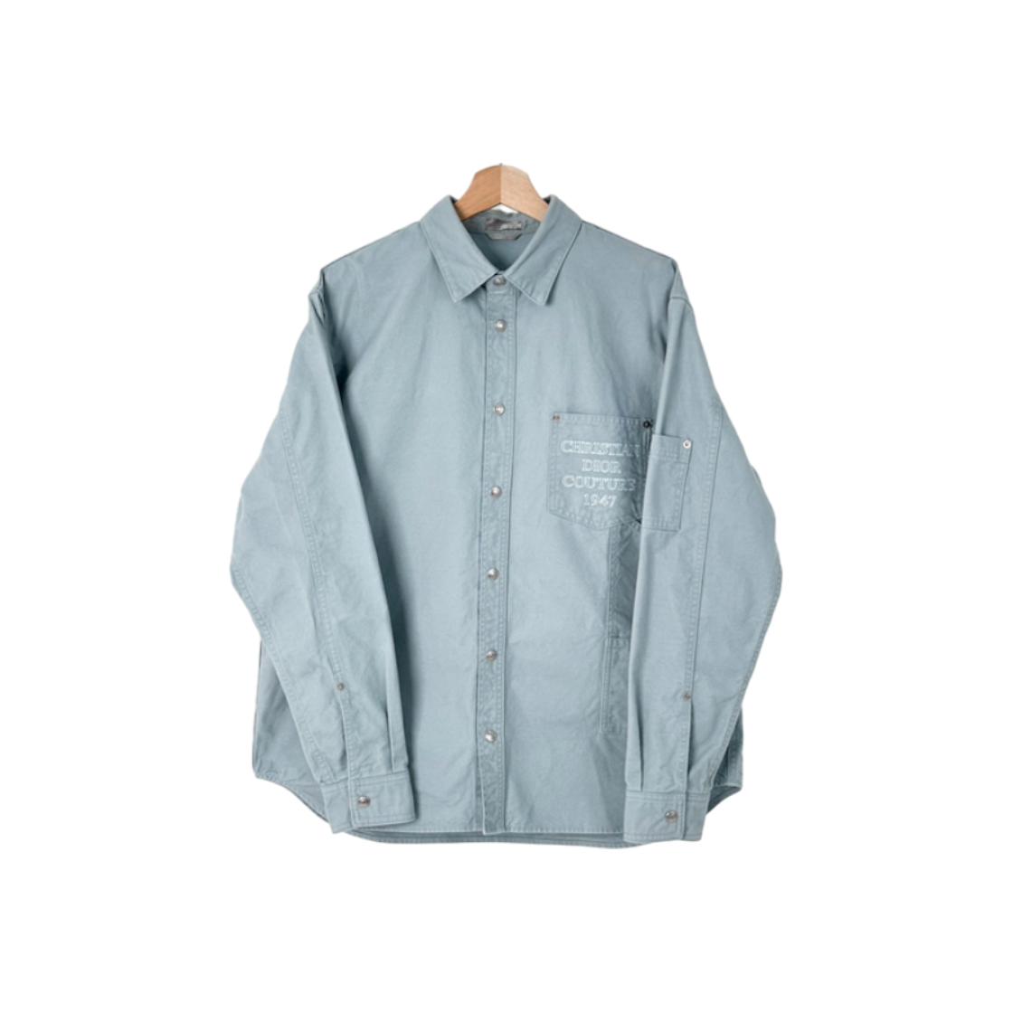 디올 24SS 남성 꾸뛰르 자수 데님 셔츠 자켓(Dior 24SS Mens Couture Embroidered Denim Shirt Jacket)