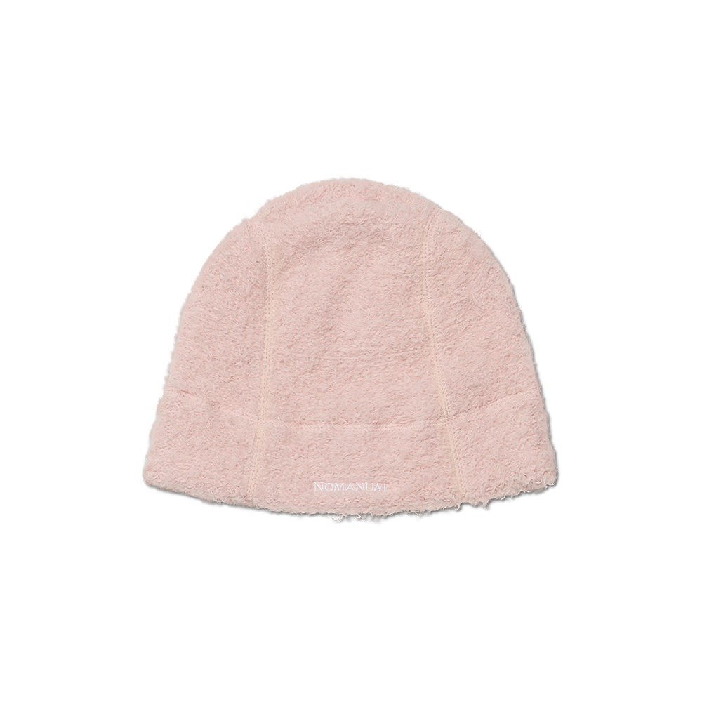 NMWF52HG01DTP NOMANUAL Nest Hairy Beanie Dust Pink