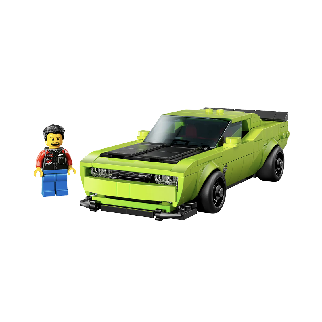 레고 스피드 챔피언 닷지 챌린저 SRT 헬캣 스포츠카(Lego Speed Champions Dodge Challenger SRT Hellcat Sports Car)