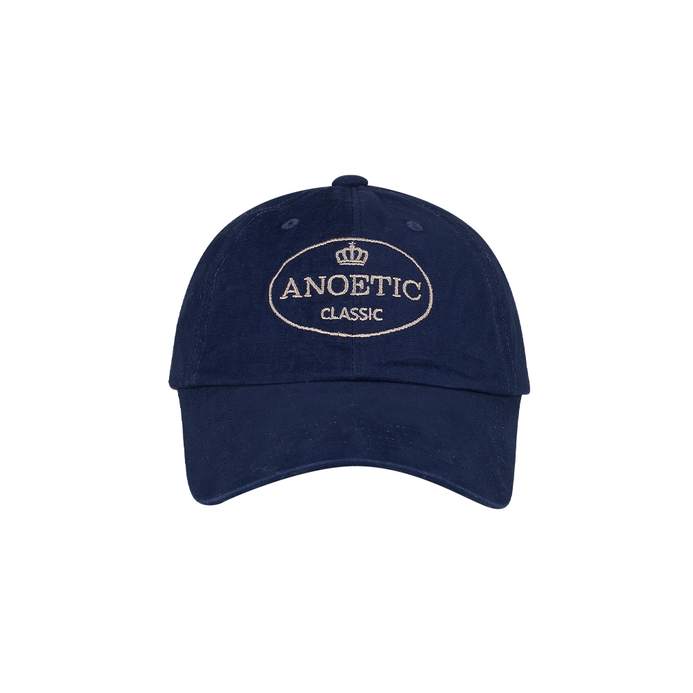 아노에틱 클래식 캡 네이비(Anoetic Logo Ball Cap Navy)