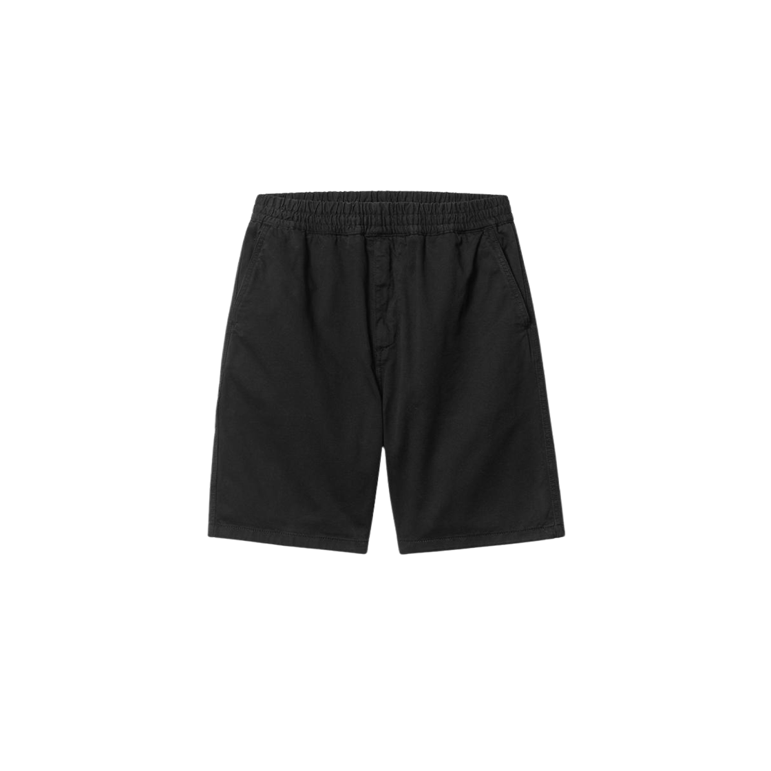 칼하트 WIP 플린트 쇼츠 블랙 가먼트 다이드(Carhartt WIP Flint Shorts Black Garment Dyed)