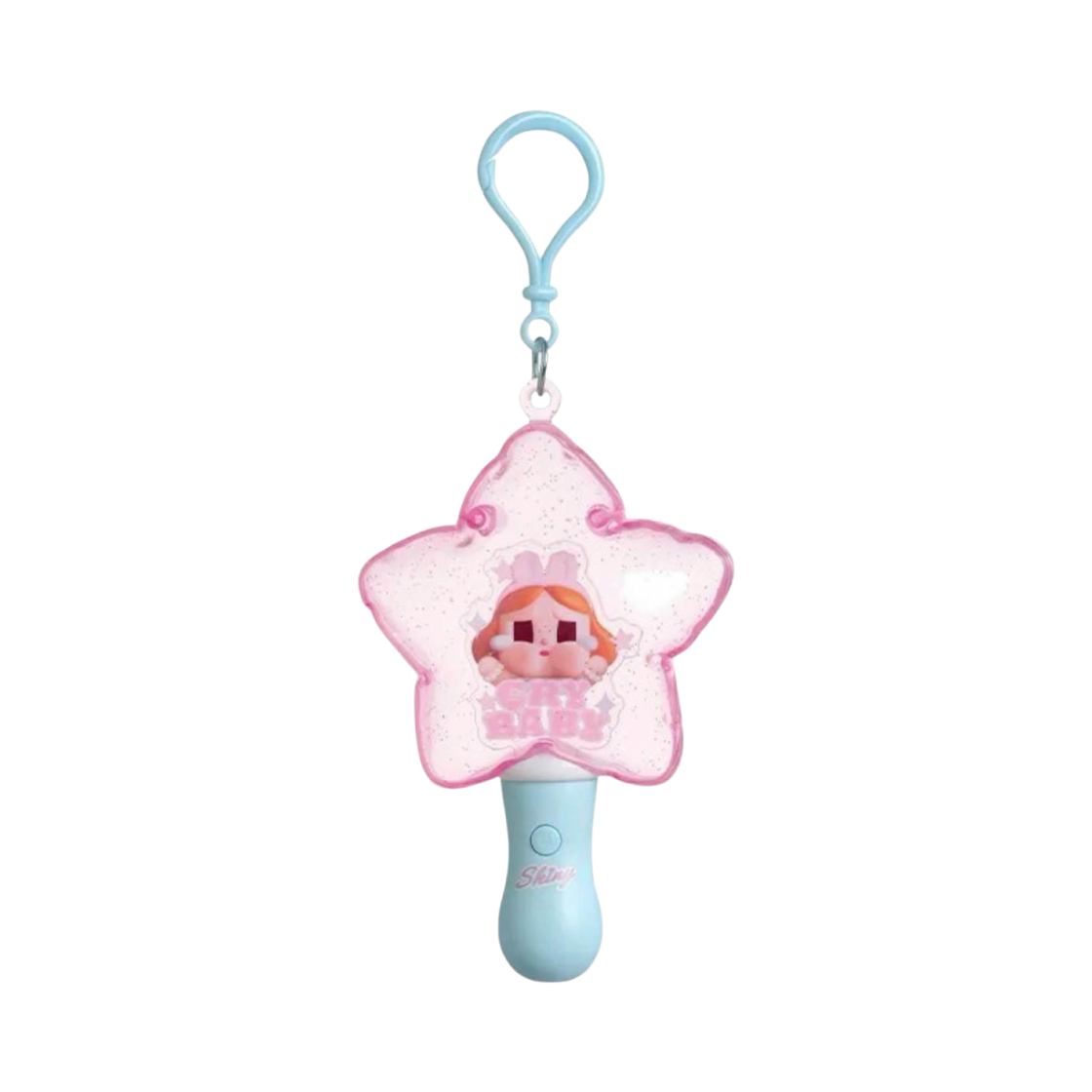 - Pop Mart Crybaby Shiny Shiny Series Luminous Pendant Shiny Sweetheart (Opened Case)