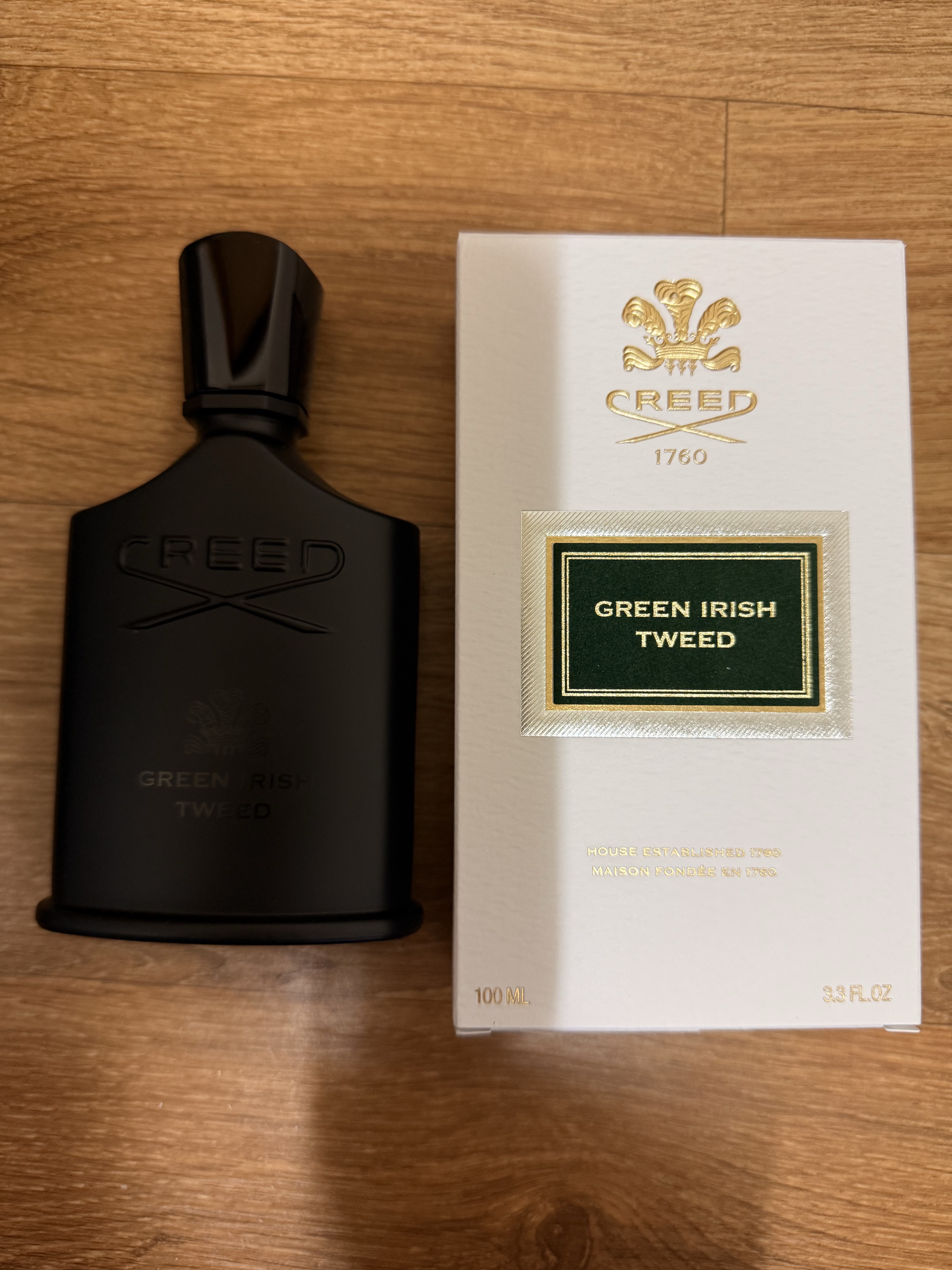 Creed Green Irish Tweed Eau De Parfum 100ml 착용 스타일 - 2