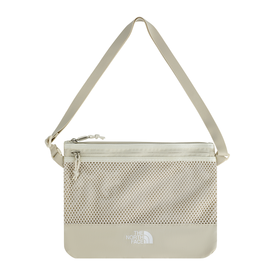 NN2PR15K The North Face Linden Mesh Cross Bag Cream