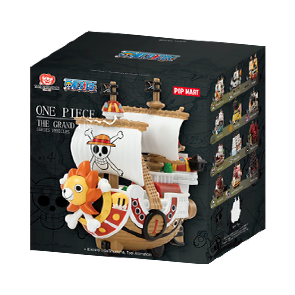 팝마트 원피스 그랜드 라인 시리즈 해적선 미개봉 랜덤박스 (1개입)(Pop Mart One Piece The Grand Line Series Vehicles Sealed Case (1 Blind Box))