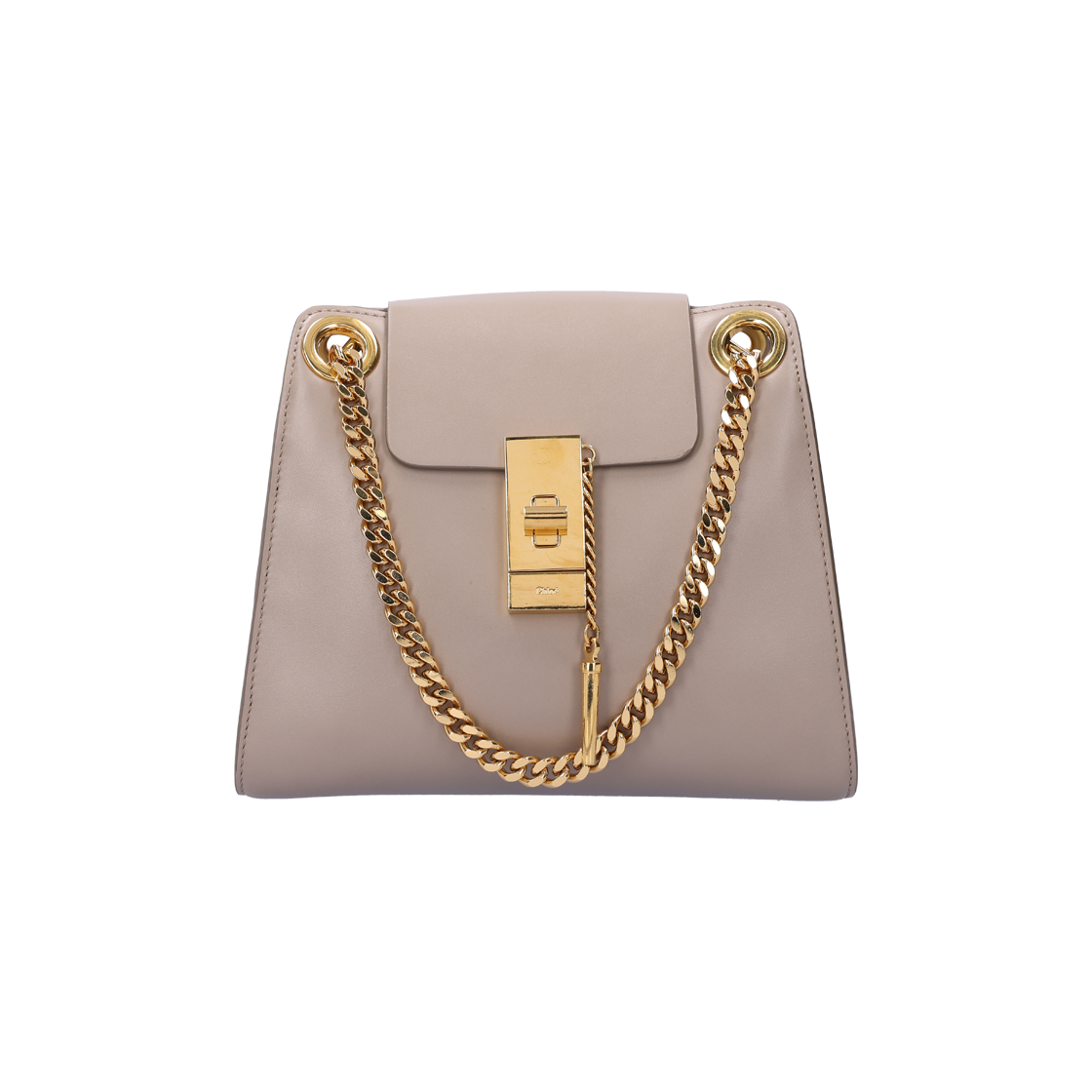 IT4LR5IS9278 Chloe Annie Mini Shoulder Bag Calfskin Grey