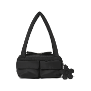 [6% 적립] FILA Puffer Shoulder Bag Black