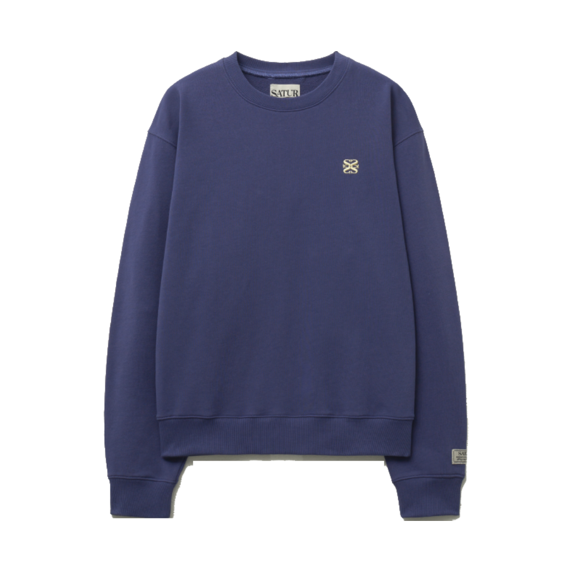 세터 로렌 스몰 로고 베이직 스웨트셔츠 퍼플(SATUR Loren Small Logo Basic Sweatshirt Purple) - 2