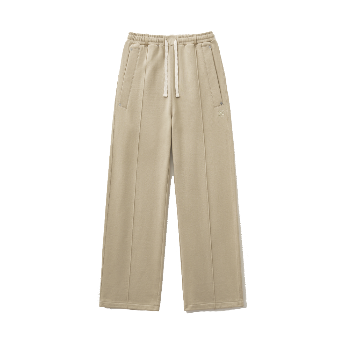 SA243MTP01BG SATUR Teo Cotton Banding Sweatpants Beige