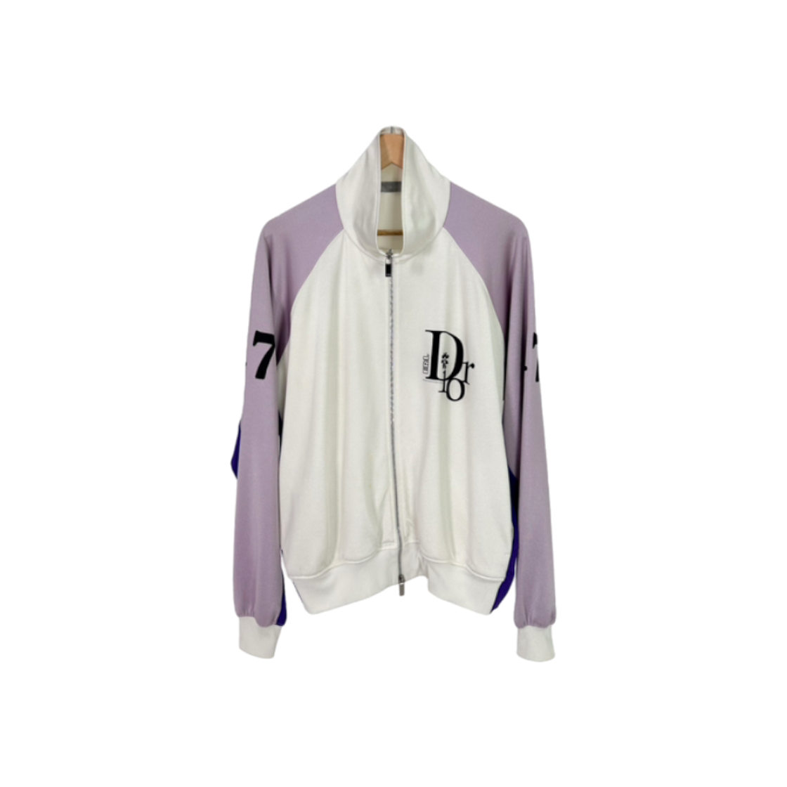 디올 x ERL 남성 한정판 집업 로고 트랙 자켓(Dior x ERL Mens Limited Edition Zip-Up Logo Track Jacket)