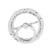 Aviemuah Ave Mac Phone Knob Rhodium