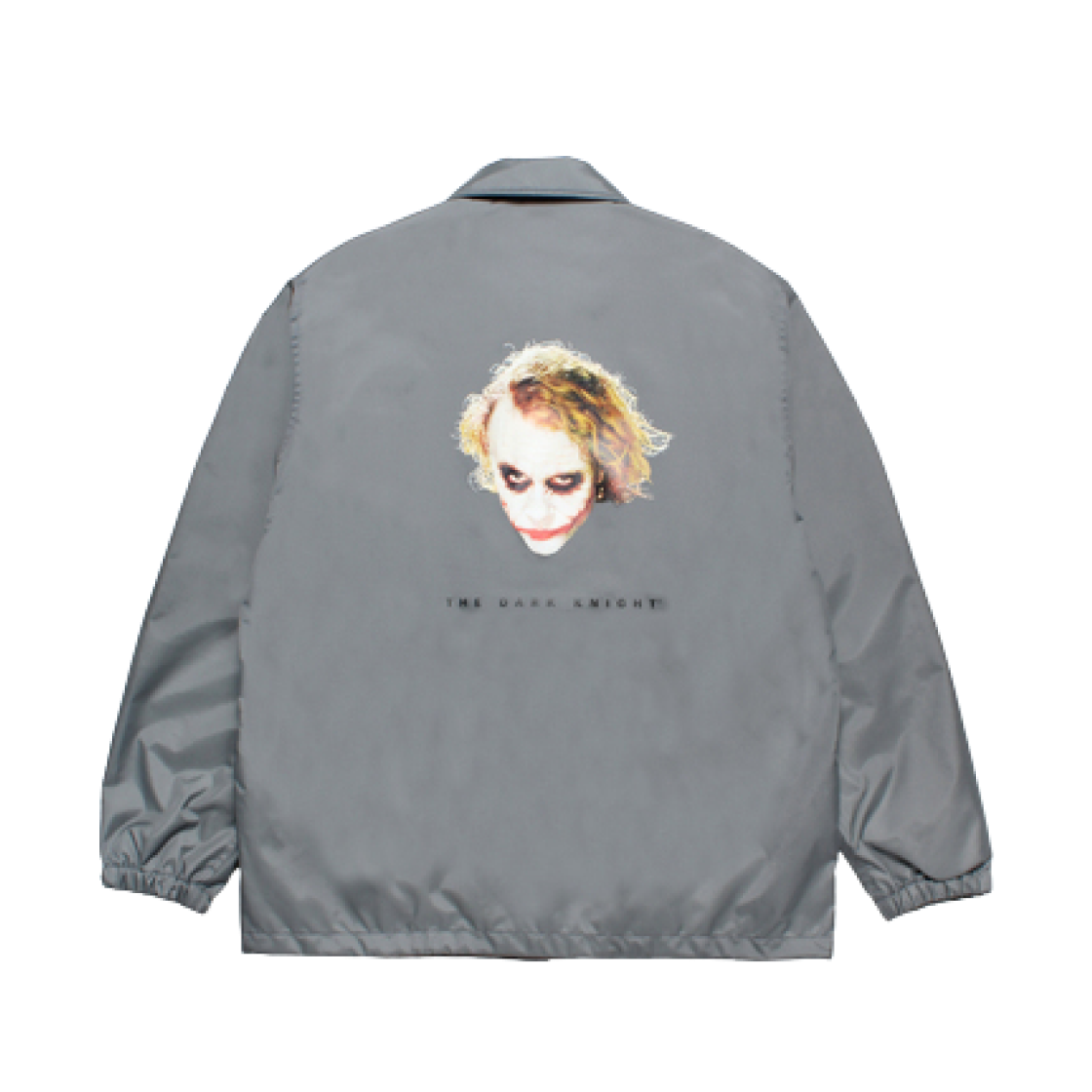 와코 마리아 x 다크 나이트 트릴로지 코치 자켓 그레이(Wacko Maria x The Dark Knight Trilogy Coach Jacket Gray)