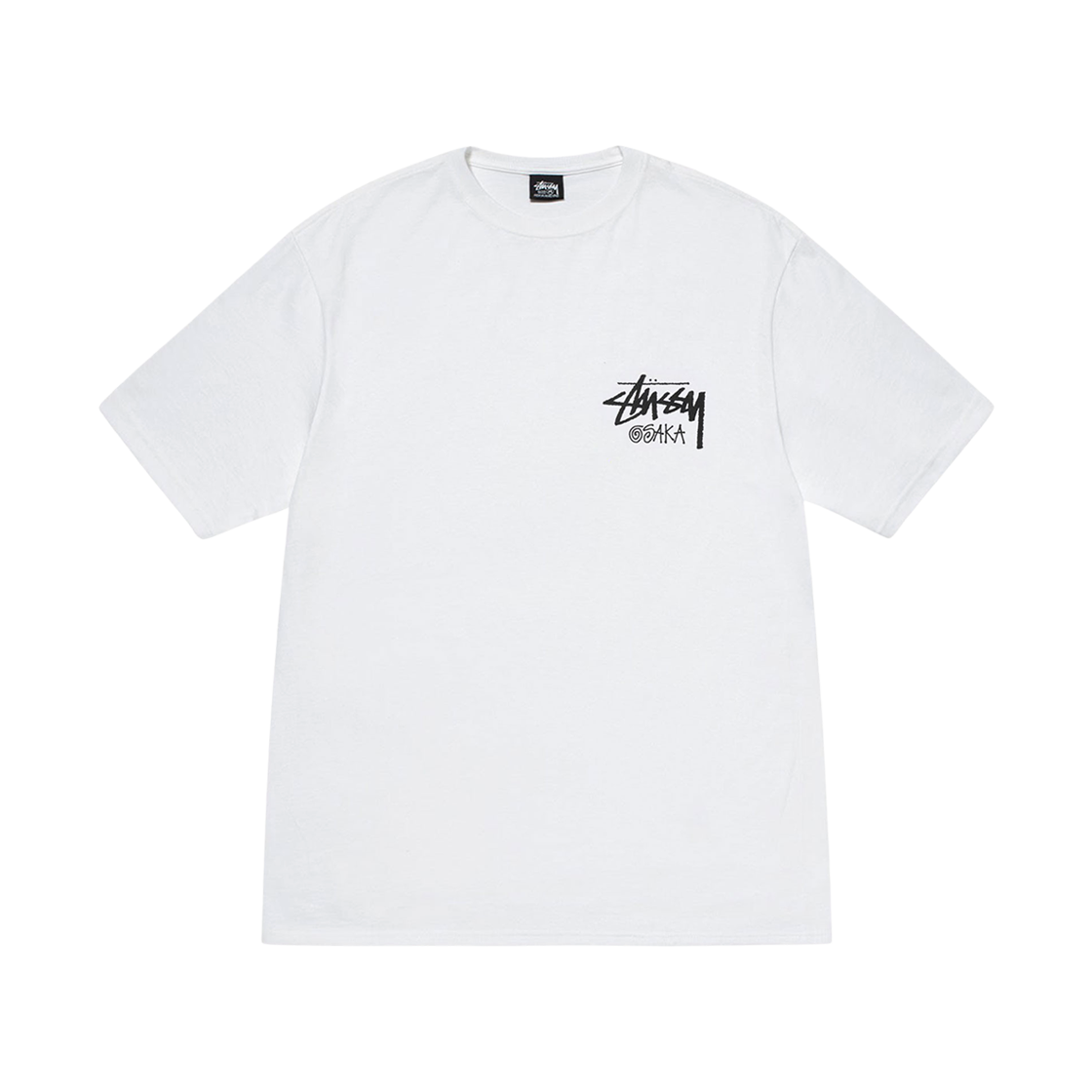 스투시 스탁 오사카 티셔츠 화이트