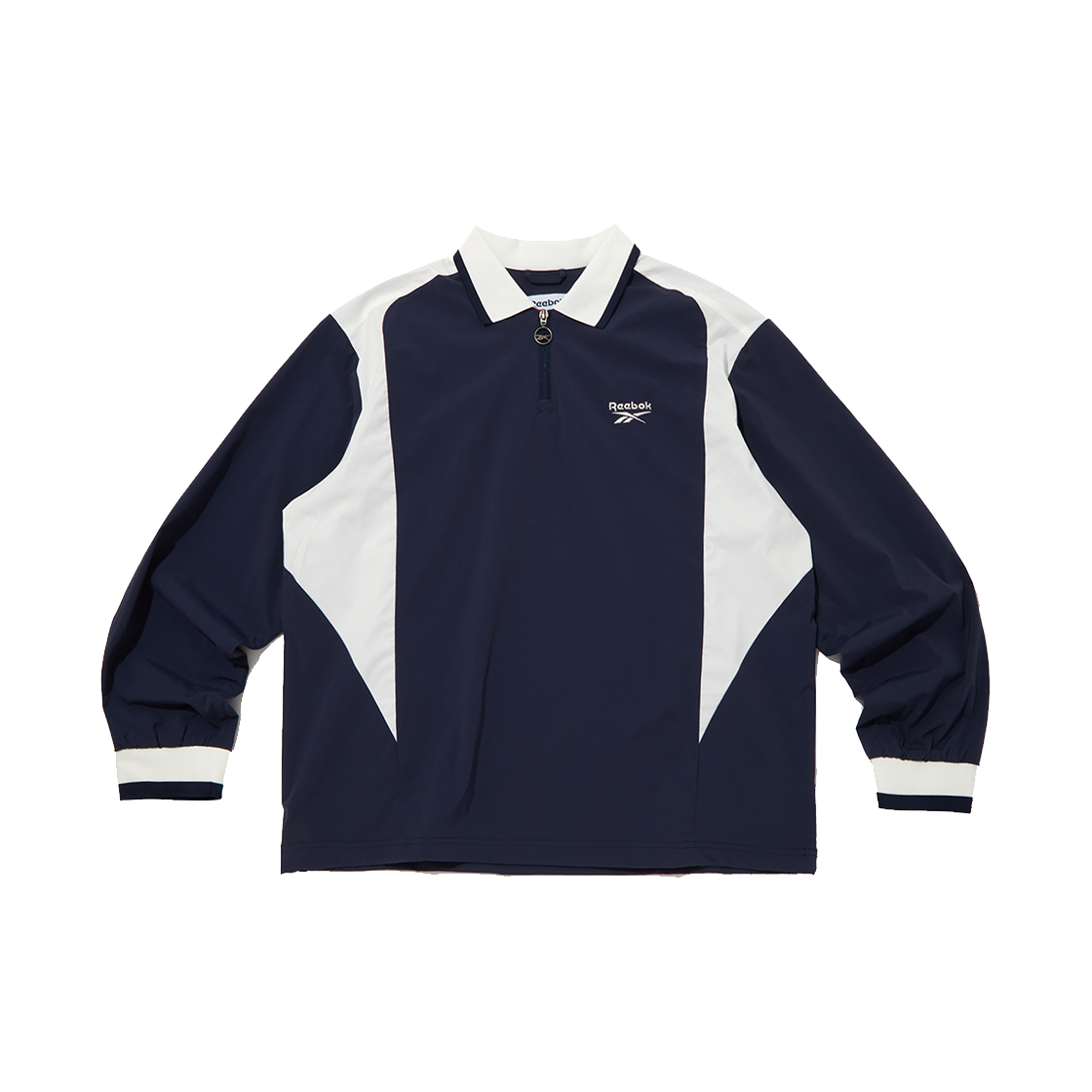 RETS5FM11N3 Reebok Flow Drill Top Piste Navy