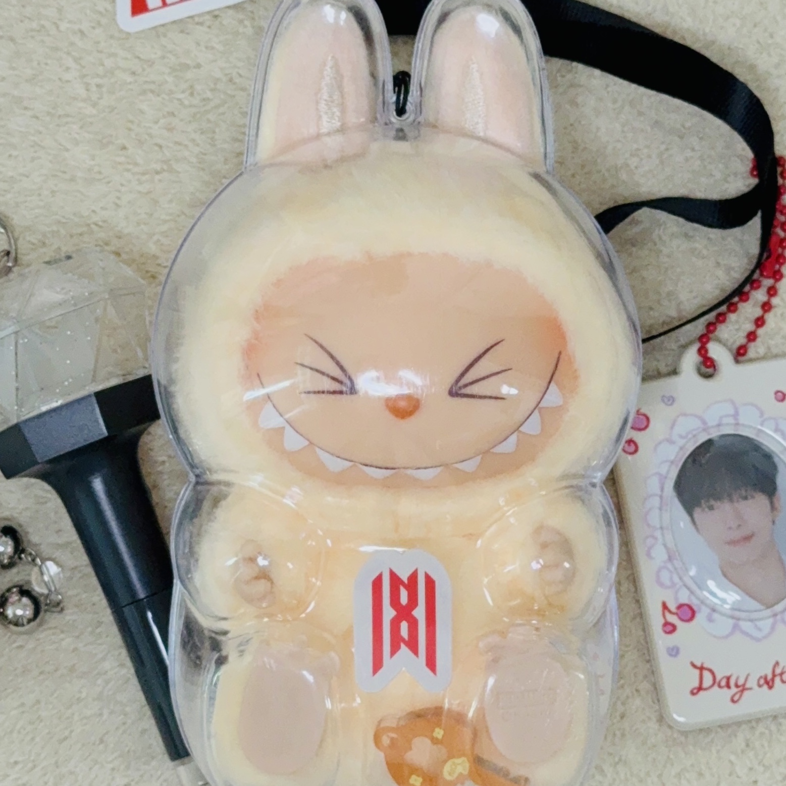 Pop Mart Labubu Let's Play Together Doll Series Sealed Case (1 Blind Box) 착용 스타일
