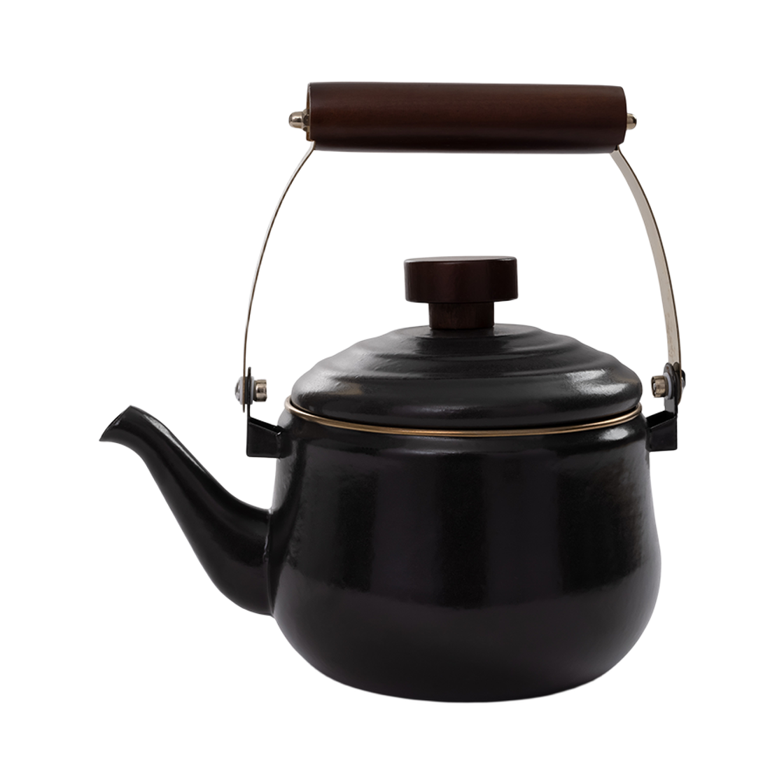 P0000EAD Barebones Enamel Teapot