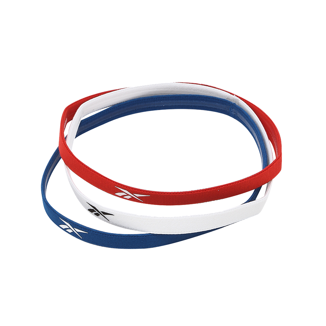RESE5F007WT Reebok Hairbands White Red Blue