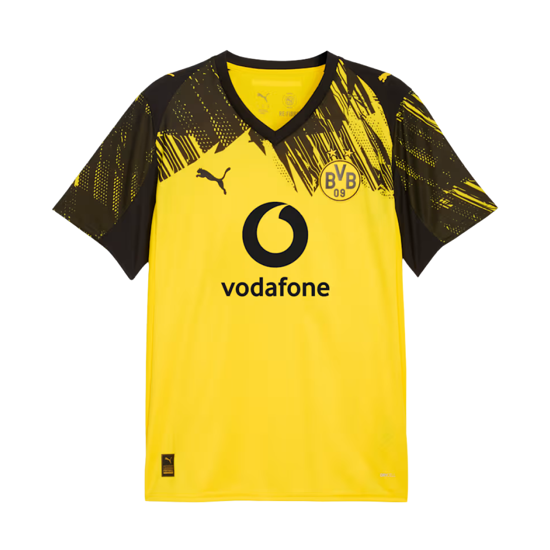 푸마 브루시아 도르트문트 2025/26 홈 저지 패스터 옐로우 블랙 (논 마킹 버전)(Puma Borussia Dortmund 2025/26 Home Jersey Faster Yellow Black (Non Marking Ver.))