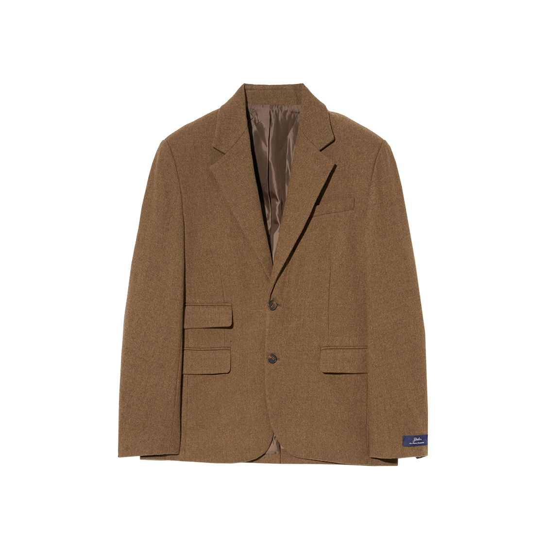 YEW1JK350ABR Yale Heritage Wool Blazer_Homespun Brown