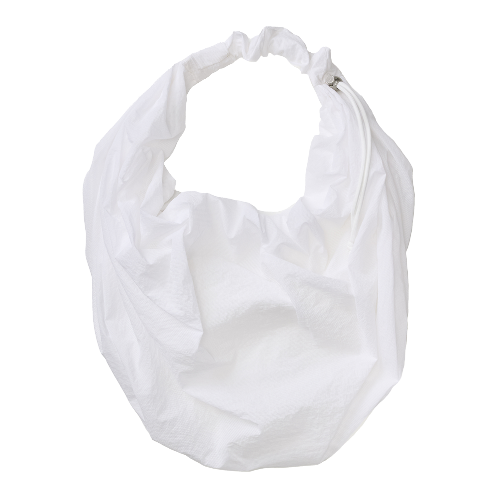 225BG666WH ACOC Mid Tangle Twist Bag_White