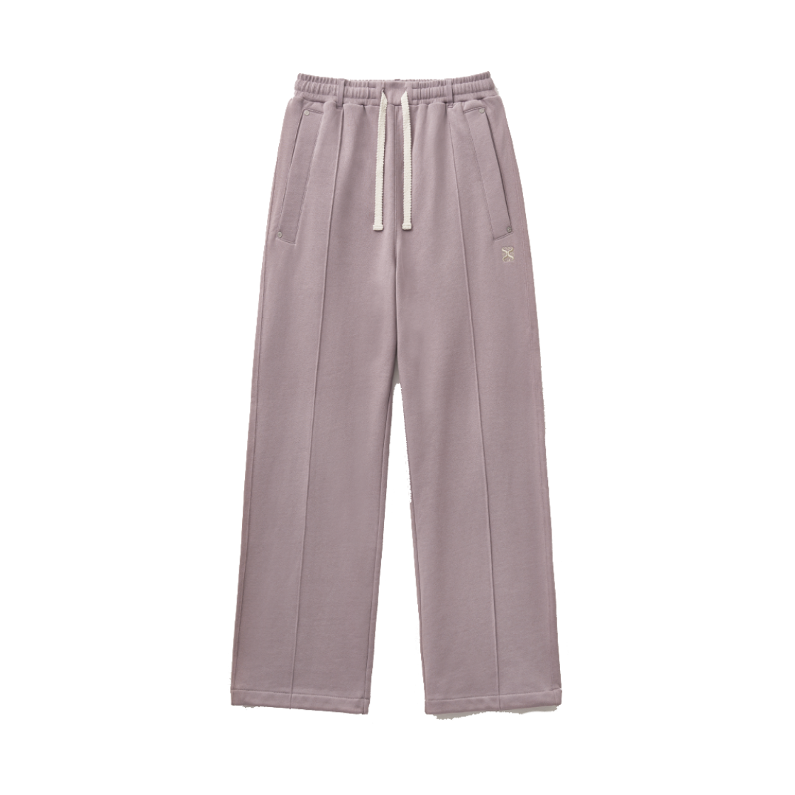 SA243MTP01PP SATUR Teo Cotton Banding Sweatpants Purple