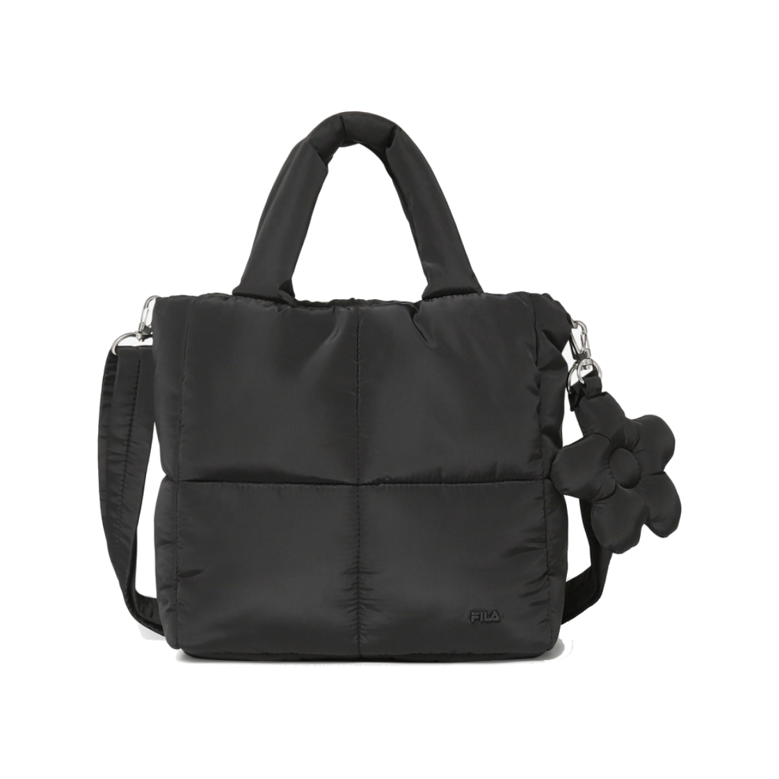 1100FS254RB01F003001 [6% 적립] FILA Puffer Large Tote Bag Black