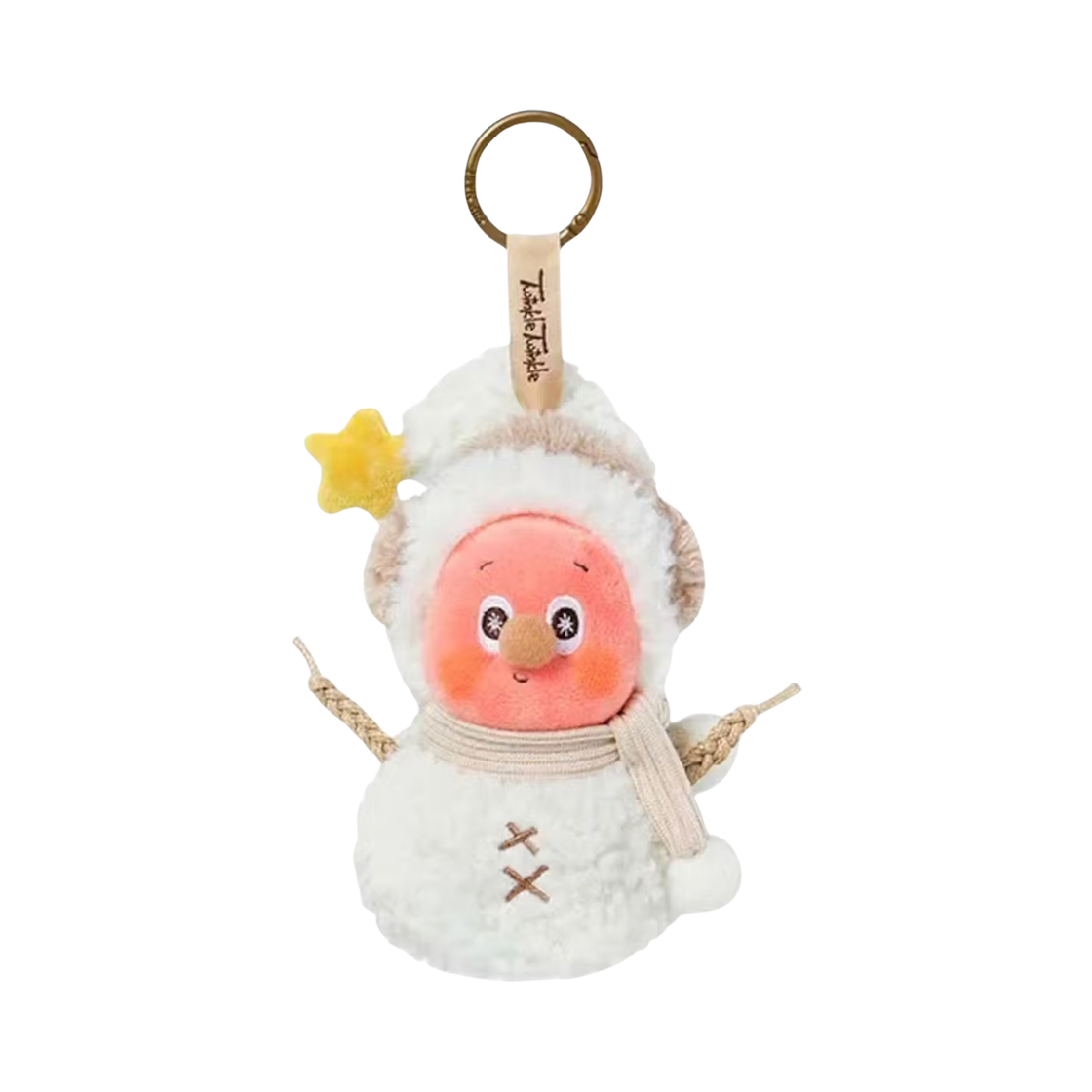 - Pop Mart Twinkle Twinkle Sweet Dreams Forecast Series Plush Pendant Hug From Snowman (Opened Case)