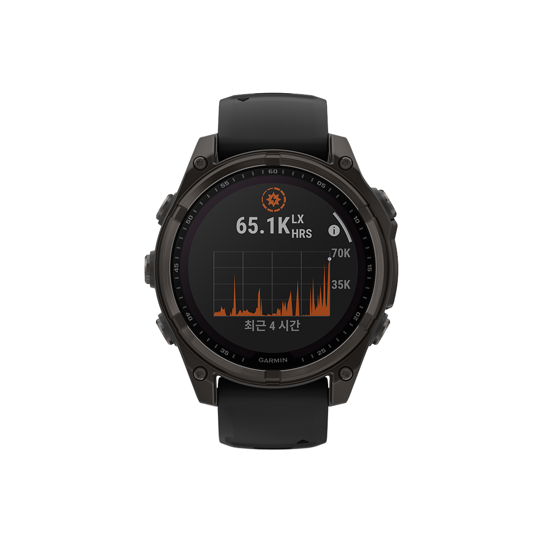 [10% 적립] 가민 피닉스 8 GPS 스마트워치 51mm 사파이어 솔라 카본그레이 & 티타늄 블랙 밴드([10% 적립] Garmin Fenix 8 51mm Sapphire Solar Carbon Grey & Titanium Black) - 2