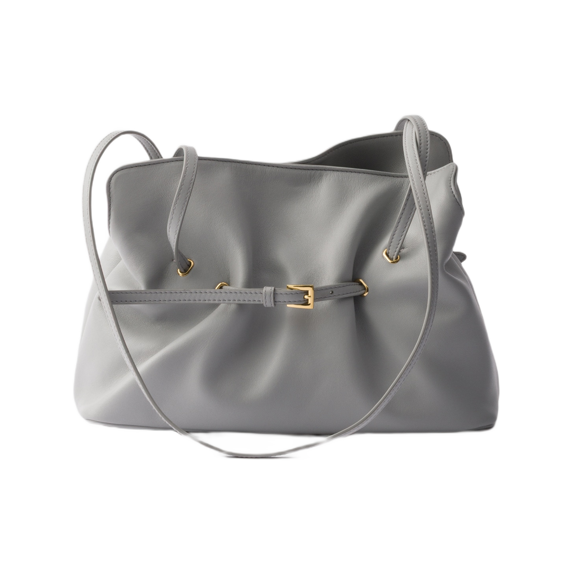 프라다 스몰 프라다 다다 나파 레더 백 그래닛 그레이(Prada Small Prada Dada Nappa Leather Bag Granite Gray) - 2
