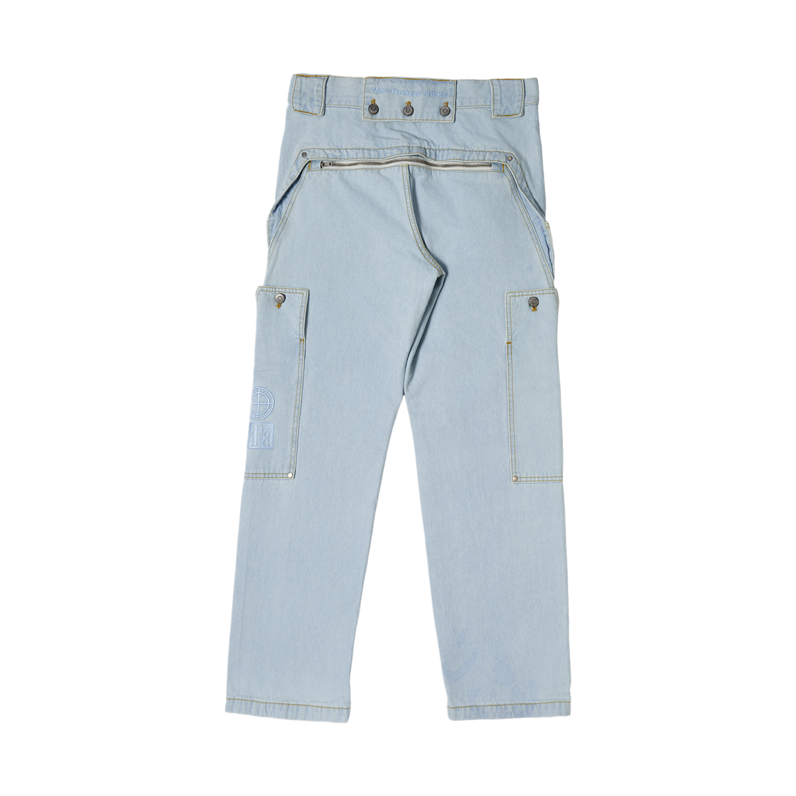 플라스틱프로덕트 MPa H-ZIP 포켓 팬츠 라이트 블루(Plasticproduct MPa H-ZIP Pocket Pants Light Blue) - 2