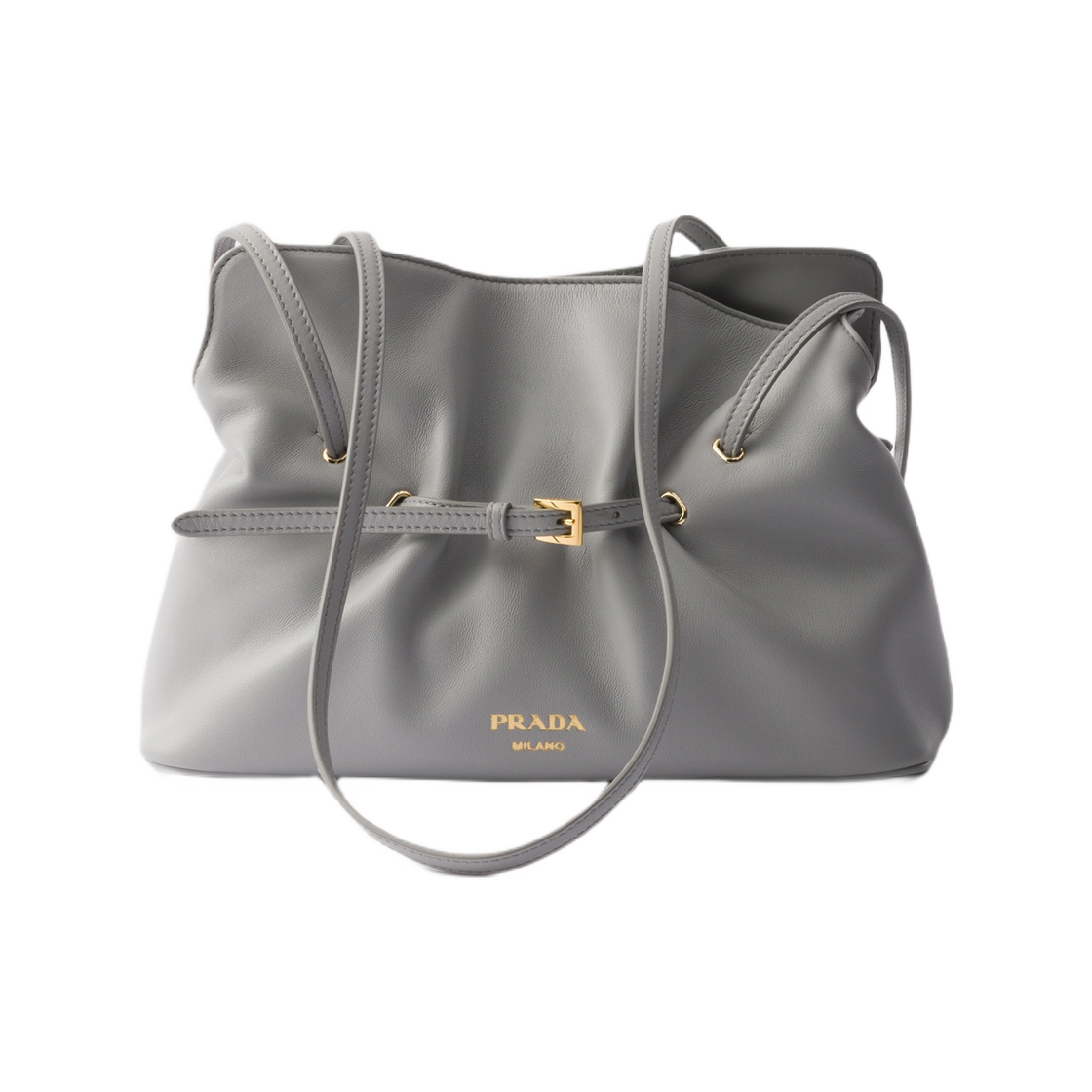프라다 스몰 프라다 다다 나파 레더 백 그래닛 그레이(Prada Small Prada Dada Nappa Leather Bag Granite Gray) - 1