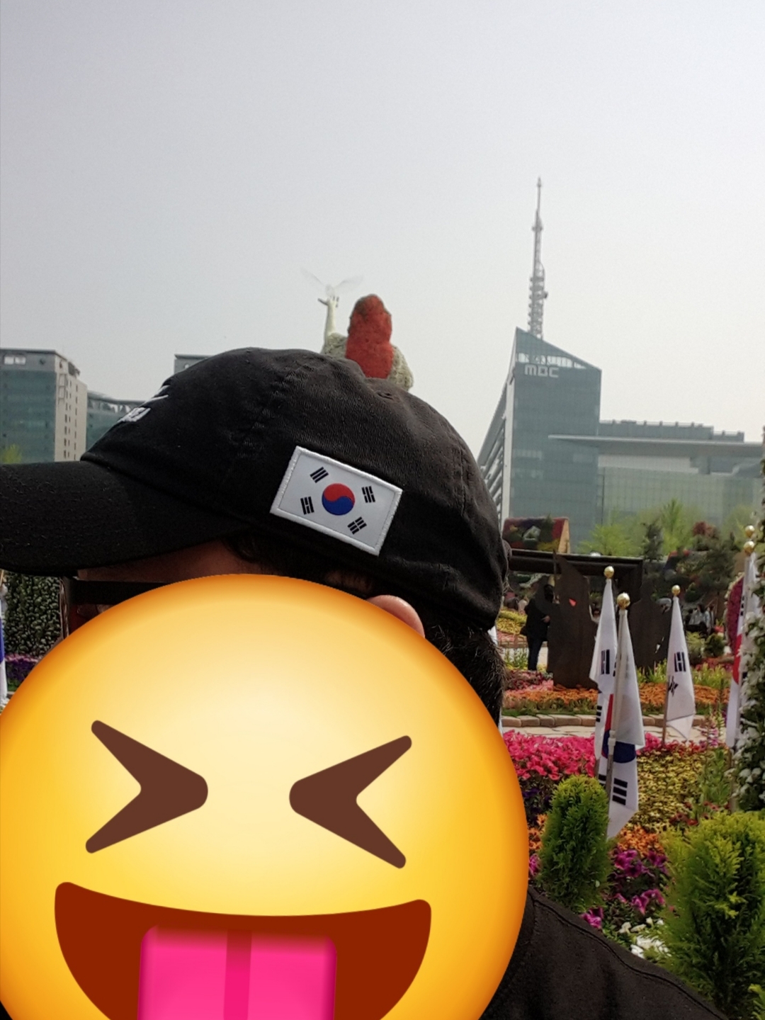 Nike H86 Korea Cap Black 착용 스타일