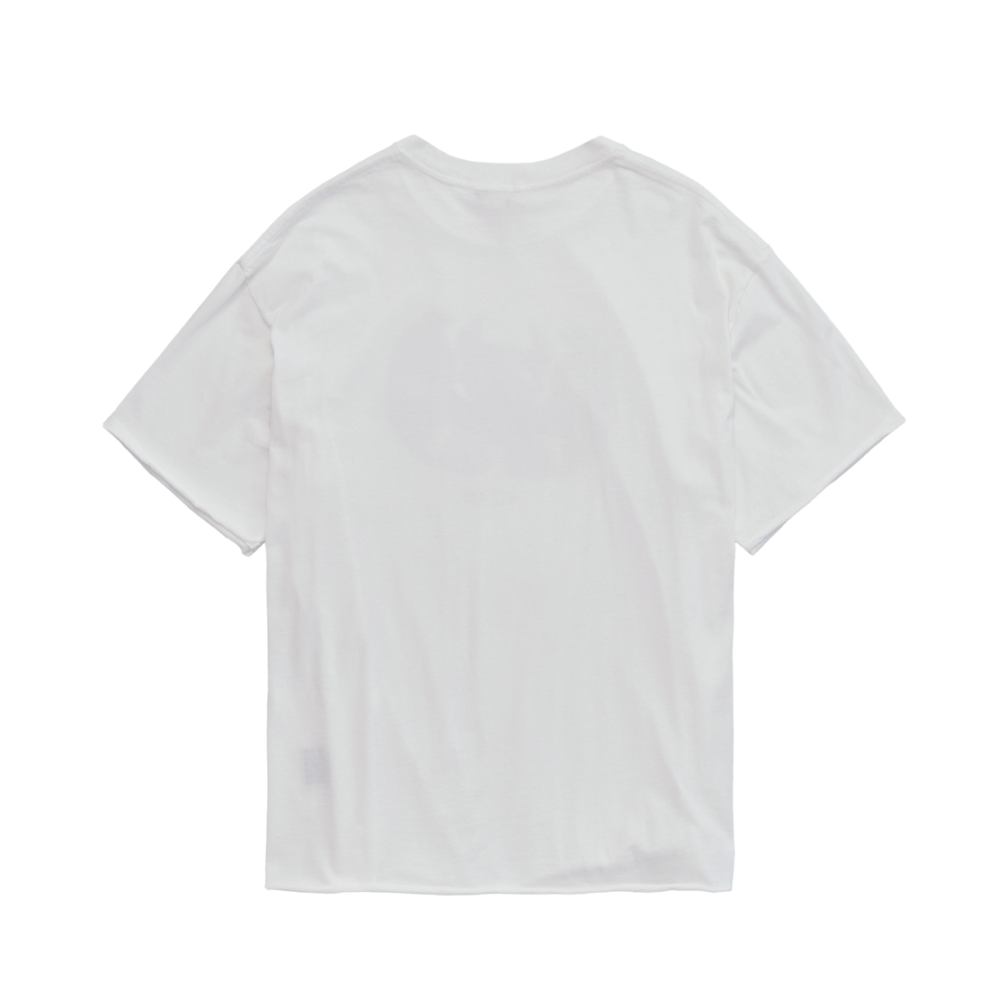 폴리테루 행크 블루 블랑카 1/2 티 로우 컷 화이트(Polyteru HANK Blue Blanka 1/2 Tee Raw Cut White) - 2