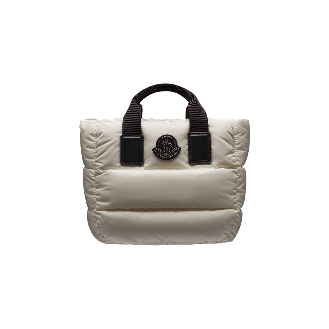 I2-09B-5L00010-M2170-04A Moncler Mini Caradoc Tote Bag White - 23FW