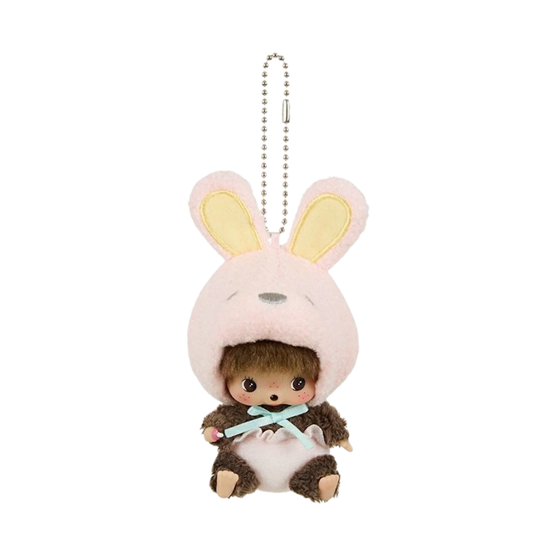 Monchhichi Monchhichi Animal Bebichhichi SS Rabbit Key Chain Pink · ONE SIZE