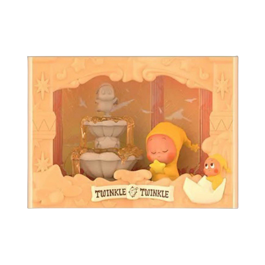- Pop Mart Twinkle Twinkle Light Up Series Scene Sets The Falling Star's Riddle (Opened Case)