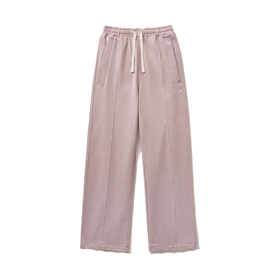 SA243MTP01VR SATUR Teo Cotton Banding Sweatpants Vintage Rose