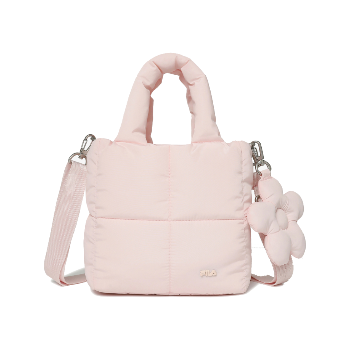 [6% 적립] 휠라 푸퍼 미니 토트백 라이트 핑크